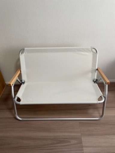 無印良品　アルミ折りたたみ　ベンチ