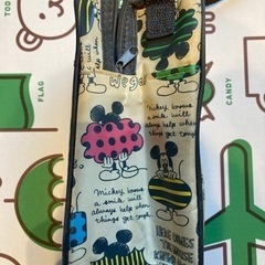 【中古】ミッキー哺乳瓶保温バッグの画像