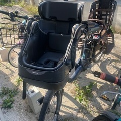 【受取者決定済み】Panasonic 電動自転車 子供2人を乗せれます