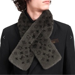ルイヴィトン　マフラー／ストール LOUIS VUITTON ルイヴィトン マフラー ストール 最高級ミンク使用