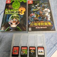 switch マリオオデッセイ ルイージマンション3 地球防衛軍...