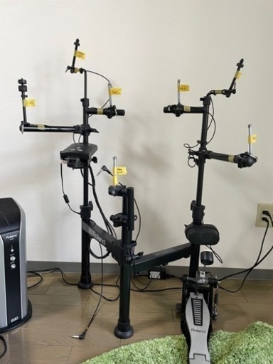 【2万円以上値下げしました】電子ドラム Roland スピーカー ヘッドホン