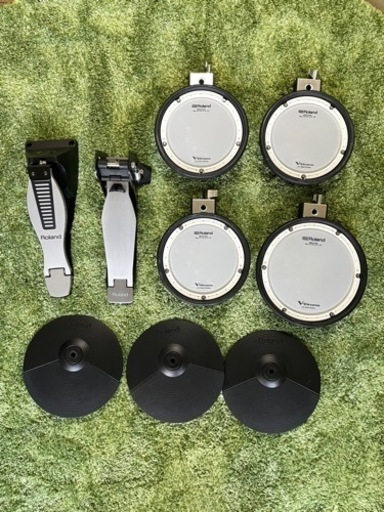 【2万円以上値下げしました】電子ドラム Roland スピーカー ヘッドホン
