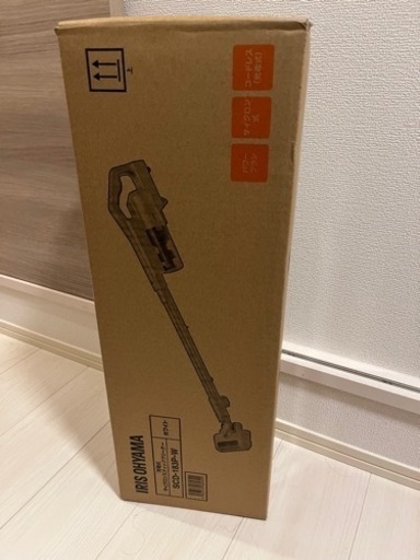 新品未使用アイリスオーヤマコードレス掃除機(ホワイト)