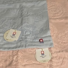 【新品タグ付】今治　御白金浴巾　ハンドタオル　2枚の画像