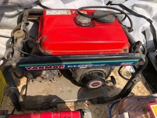 ヤンマー ディーゼル灌水ポンプジャンク