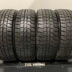 DUNLOP WINTERMAXX WM02 215/60R16 16インチ スタッドレス 4本 19年製 バリ溝 オデッセイ ヴェゼル CX-3等 　(MTD393)