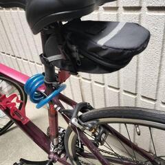 大幅値下げ❗Rootsl21 クロスバイク　ワインレッドの画像