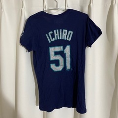 無料】イチロー　マリナーズTシャツの画像