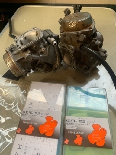 vt250fc キャブ　実働　キースター付き