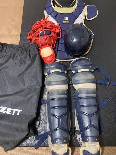 野球大人キャッチャー防具