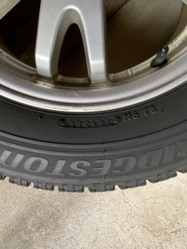 195/65R15 スタッドレスタイヤ　ホイール4本セット　