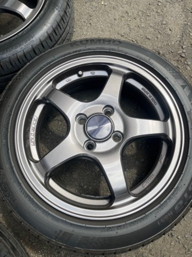 ENKEI  PF05 165 55 15 KUMHO ECSTA タント　エンケイ