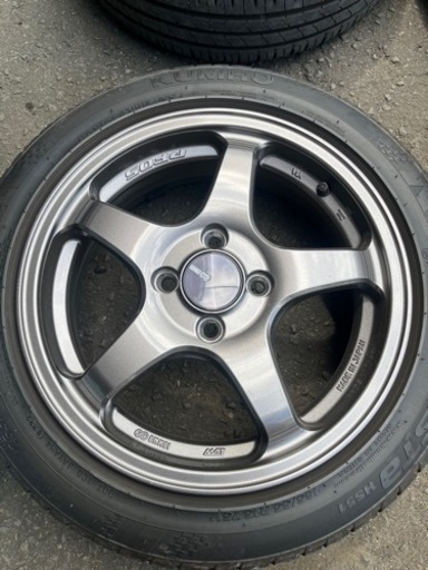 ENKEI  PF05 165 55 15 KUMHO ECSTA タント　エンケイ