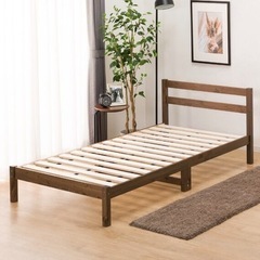 シングルベッドフレーム&マットレスの画像