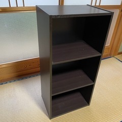 カラーボックス　3段（現在お問い合わせの方のみ、新規問い合わせ停止中）の画像