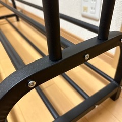 【新品未開封、期間限定SALE】ハンガーラック　黒/ブラックの画像