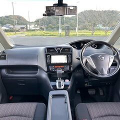 セレナ★美品★後期型【ハイウェイスター S-HYBRID アドバンスドセーフティPKG】両側電動スライド・安全装備多数・純正SDナビ・地デジTV…の画像