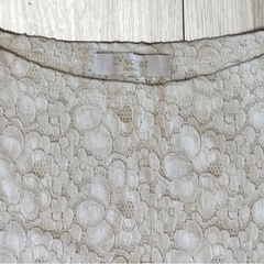 値下げ！Discort/ディスコート　ブラウス　レース　花柄の画像