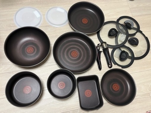 【ティファール】15点セット♡ 鍋　フライパン　ガス　対応