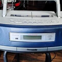 パナソニック　CD.Wカセット、AM.FMラジオ　RXED50の画像