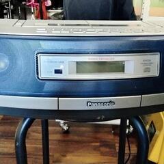 パナソニック　CD.Wカセット、AM.FMラジオ　RXED50