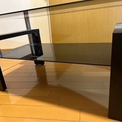 机　ガラステーブル　の画像