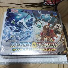 ポケモンカード　ジムセット　クレイバーストスノーハザード