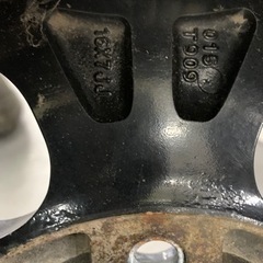 ハイエース　16インチタイヤホイール　デイトナ ユーロの画像