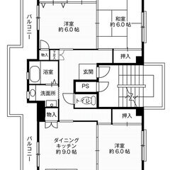 ◆敷金・礼金が無料！◆ビレッジハウス下島2号棟 (303号室)