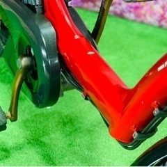 ❸5701子供乗せ電動アシスト自転車YAMAHA 20インチ良好バッテリーの画像