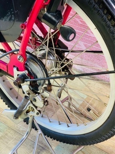 ❶5755子供乗せ電動アシスト自転車Panasonic20インチ良好バッテリー