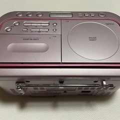 【美品】【訳あり】CD カセット　プレーヤー　の画像