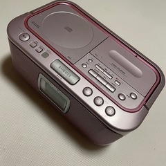 【美品】【訳あり】CD カセット　プレーヤー　の画像