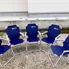 レジャーイス5脚セット