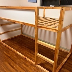 IKEA キューラ リバーシブルベッドの画像