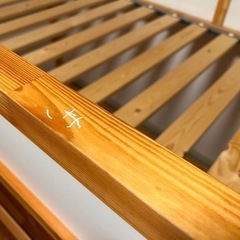 IKEA キューラ リバーシブルベッドの画像