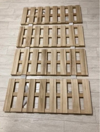 ベビー　布団　すのこ　木製