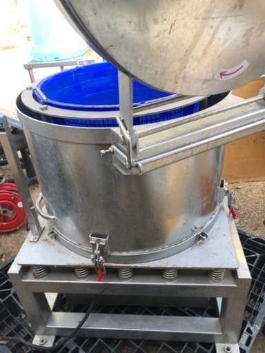 野菜ざる籠式 脱水機