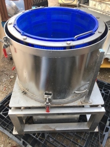 野菜ざる籠式 脱水機