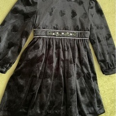 【ベロア調❤︎ワンピース】120cmの画像
