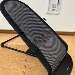 BabyBjorn ベビービョルン　バウンサー　白黒ストライプの画像