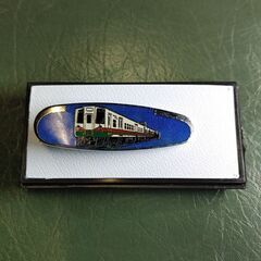 新品未使用☆ネクタイピン　アルゼンチン向ロカ線電車完成記念 OC...