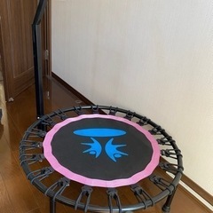 トランポリン ハンドル付き屋内屋外および庭のトレーニング用 