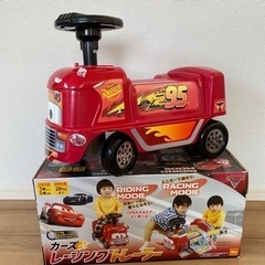 中古●カーズ マックイーン アイデス レーシングトレーラー