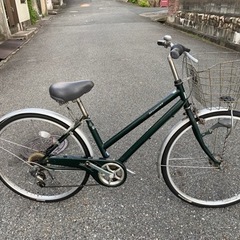 自転車アサヒオリジナル　magnifas ママチャリ　6段変速
