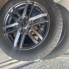 最終値下げスタッドレス155/65R14  ダンロップの画像