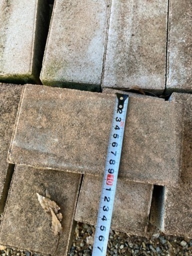 外構 DIY インターロッキングブロック 400個 オレンジ