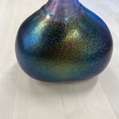 J2799 値下げしました！　希少 極美品 スウェーデン王室御用達 KOSTA BODA コスタボダ バーティル・ヴァーデン Volcanoシリーズ アーティストシリーズ　フラワーベース 一輪挿しの画像
