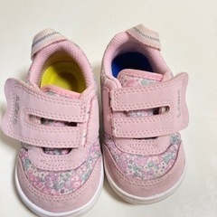 実物はすごく綺麗イフミースニーカー　花柄 13cm